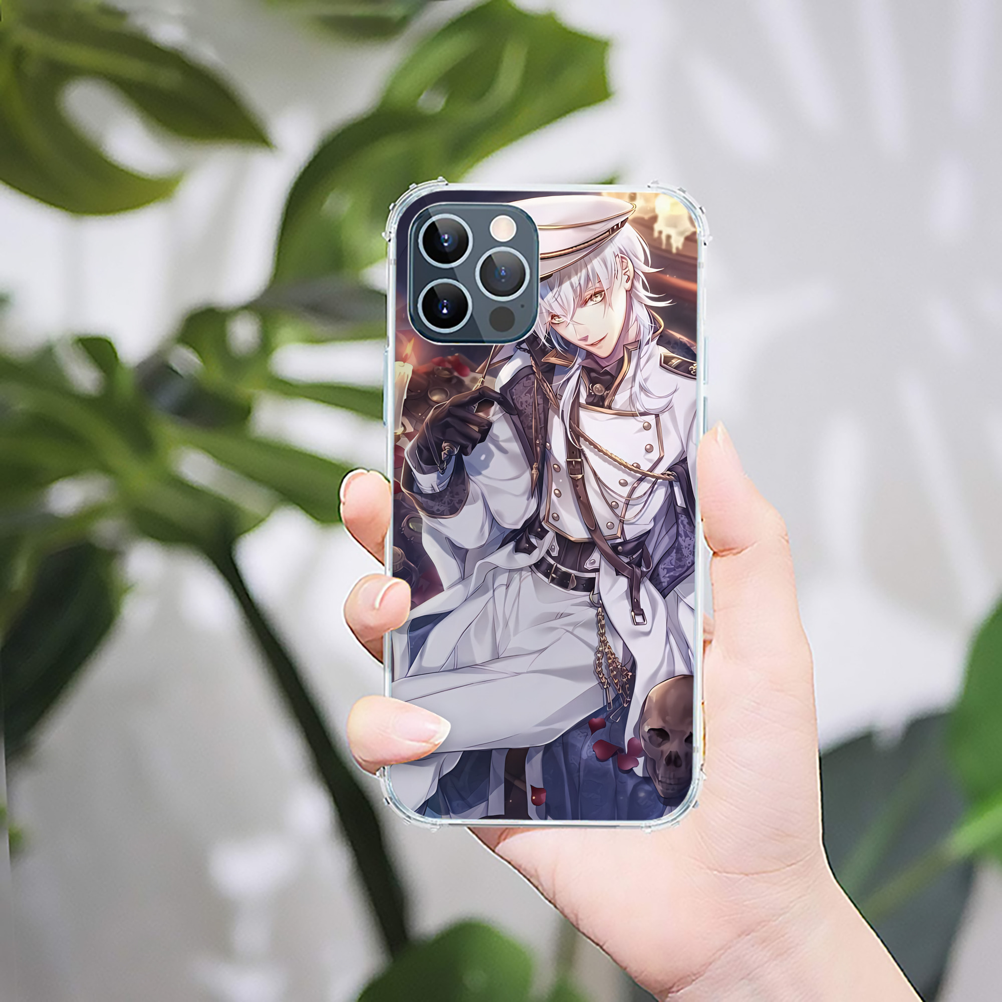 （画像用） 刀剣乱舞 Touken Ranbu 【iPhone 12シリーズ対応】透明スマホケース（クリアソフトケース）